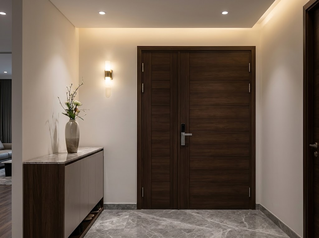 cua-go-2-canh-lech-me-bong-con-dep