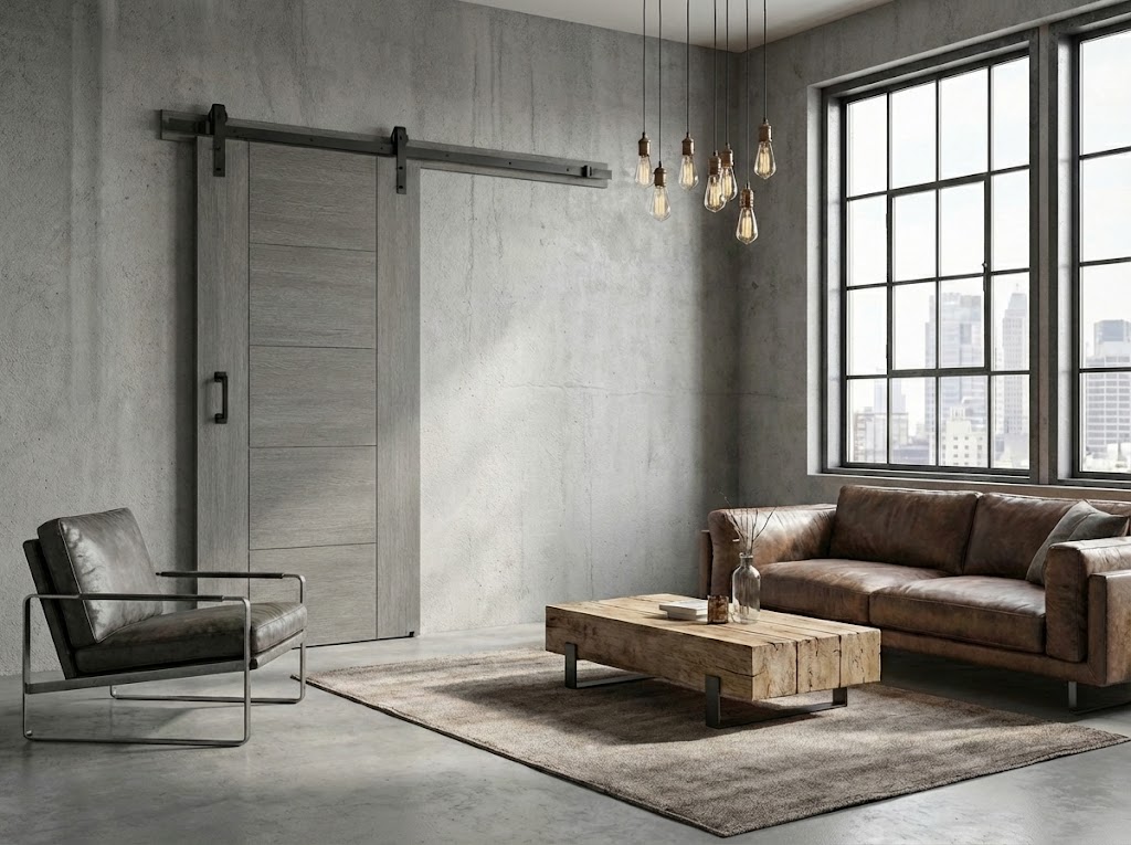 mau-cua-lua-barn-door-dep-cho-phong-khach