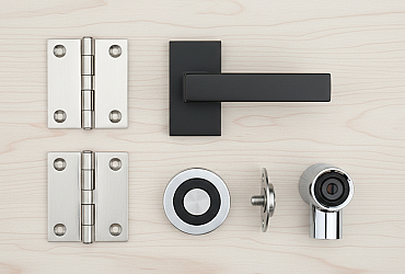 Top 5 Phụ Kiện Cửa Gỗ Không Thể Thiếu: Nhỏ Nhưng "Có Võ"