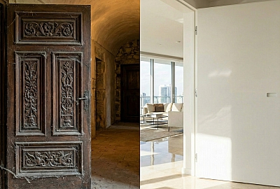 Cửa Gỗ Composite Màu Trắng: Tại Sao Người Giàu Lại Thích "Sự Phẳng"?