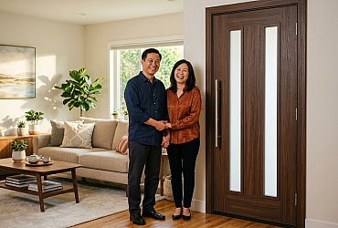 Thay Cửa Gỗ Không Đục Tường: Giải Pháp "Thẩm Mỹ" Sạch Sẽ Cho Căn Hộ